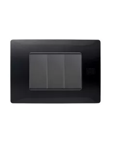 Urmet 11803 na placa flexible de tecnopolímero 3m negro absoluto