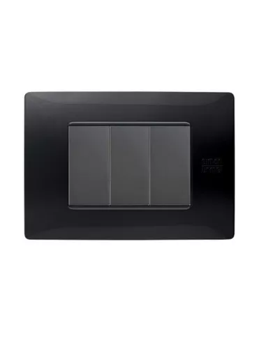 Urmet 11803 na absolute schwarze 3 m lange Technopolymer-Flexplatte