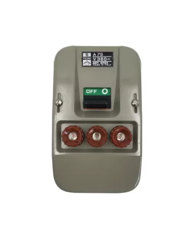 Bticino 0603 interrupteur mural tripolaire avec cartouche fusible 26a 380v (603)