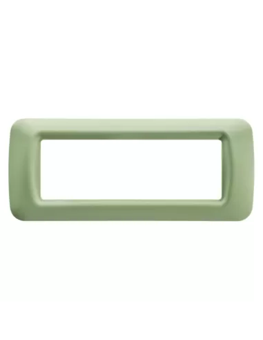 Gewiss gw22546 grünes Venezia-Top-System, 6-Sitzer-Platte
