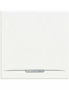 Bticino hd4915m2 axolute - copritasto 1 funz 2 mod bianco