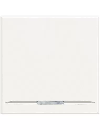 Bticino hd4915m2 axolute - 1 fonction 2 modes, coque de touche blanche