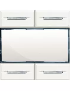 Bticino hd4680 contrôle de scénario axolute blanc