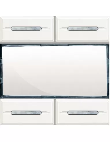 Bticino hd4680 axolute control de escenario blanco