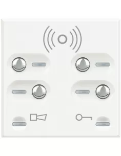 Bticino HD4607Z4 Axolute Transponder Partition Switch White