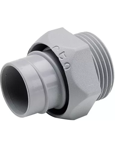 Boîte de gaine de raccord en plastique Bticino 82828 grise 16-pg13,5