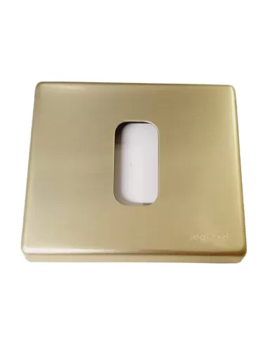 Bticino 065301 placca gl2000 1p scatola tonda oro
