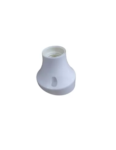 Fai 0079 Puntoluce Thermoplast E27 weiß gebogener Sockel