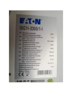 Eaton isg1i-3300/1-i 3300w ip43 photovoltaic inverter 2