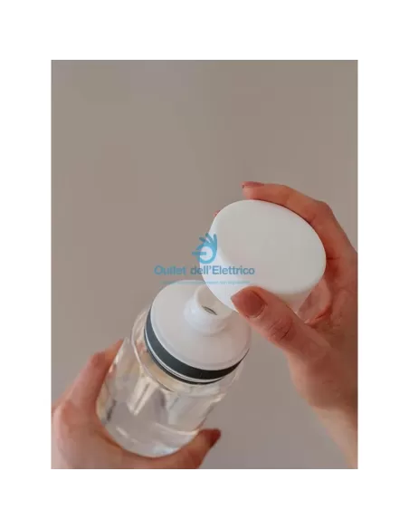 Bouteille d'eau Equa 600 ml en plastique blanc sans BPA