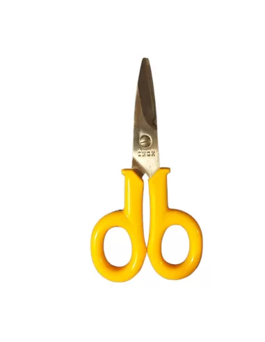 Curved electrician scissors