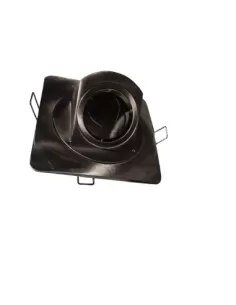 Adjustable silver recessed spotlight 2