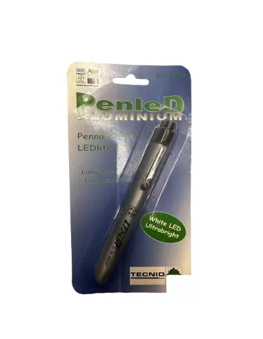 Tecnid 8024 LED push button pen with clip
