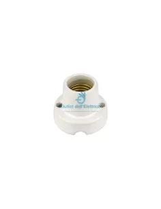 Relco 763 E27-Lampenfassung aus Porzellan mit 3/8-Anschluss