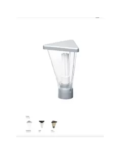 Area lite 1092703 telus e27 transparent grey