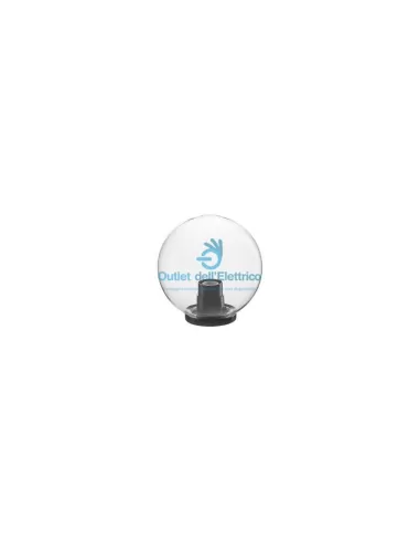 Iguzzini 3.1123.022.0 Globe en polycarbonate d 300 avec col