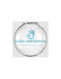 Éclairage Niba 6116TR Globe D500 en PMMA transparent uniquement