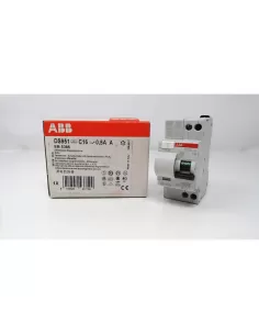 Commutateur différentiel ABB DS951 6KA 1PN C16 0,5 A EB 538 6