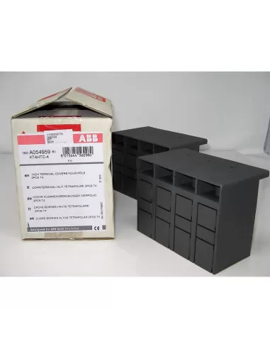 Cubiertas de terminales altas Abb para HTC T4 4P (2 unidades) 1sda054959r1