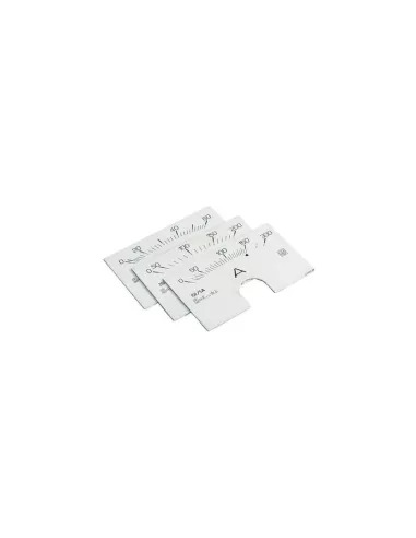 Bticino btdin - Escala de 250a para amperímetro f2//1000 f2//250s