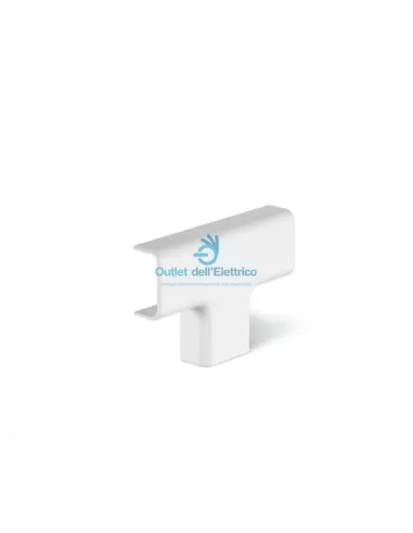 Scame Parre 876.GT3015 30x15 blanc joint en « T »