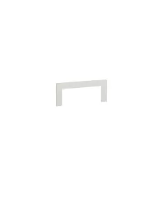 Raccord carré Bocchiotti//mur 200 blanc pour goulotte 200x80//60 b02390 accessoires
