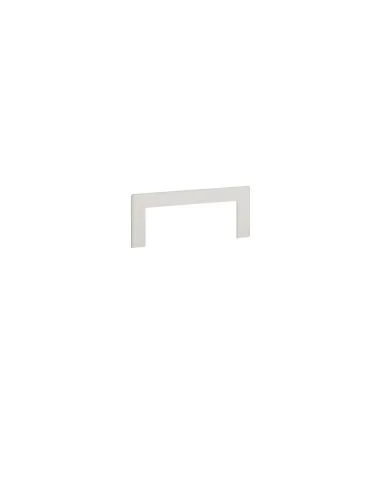 Raccord carré Bocchiotti//mur 200 blanc pour goulotte 200x80//60 b02390 accessoires