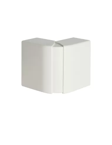 Bocchiotti b02439 white external corner neav for 120x60 channel