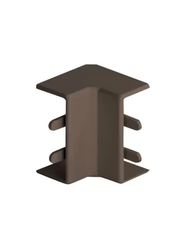 Bocchiotti b03018 minicanal de esquina interior aim 22x10 marrón