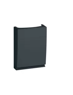 Plinthe d'angle plate Bocchiotti b03242 apbn ardoise noire