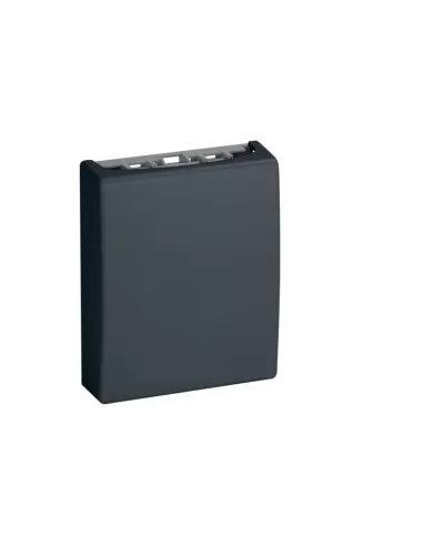 Bocchiotti b03247 profilé d'angle plat tcn apcn ardoise noire