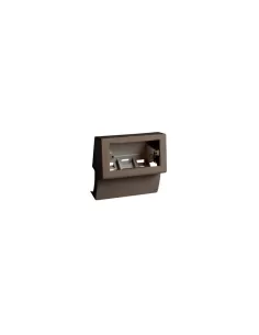 Bocchiotti scni 4-3 scatola porta apparecchi universale canale cornice marrone b03588 accessori