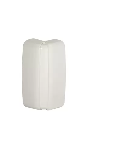 Bocchiotti b04030 esquina exterior variable para rodapié aeba blanco