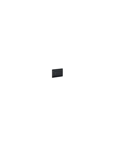 Bocchiotti bocchiotti b043202 placa ciega pizarra negra 3 módulos para canal tba