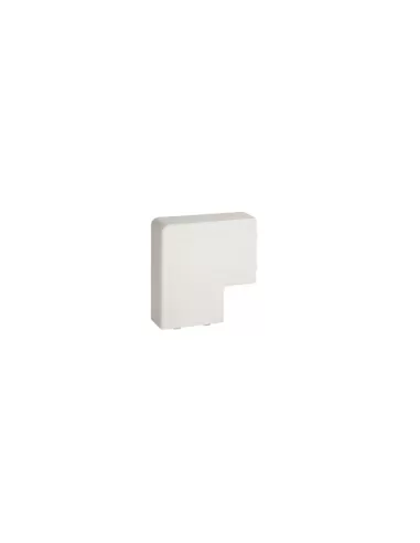 Hager b02493 angle plat npan 80x40 blanc
