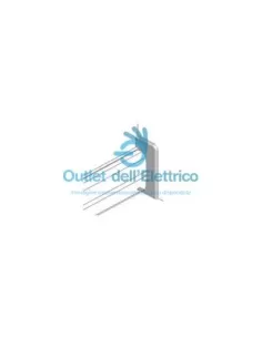 Legrand 349511 dlp-acc battiscopa passaggio muro 80x25