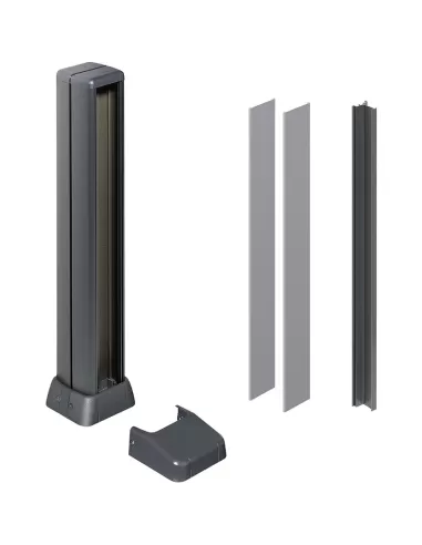 Bticino 129061no interlink 2 minicol noirs housses en PVC op