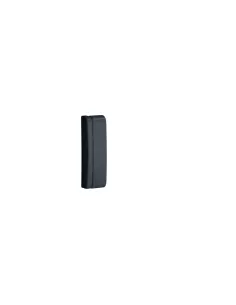 Accessoires pour plinthes Bocchiotti, terminal LBA, ardoise noire B04015