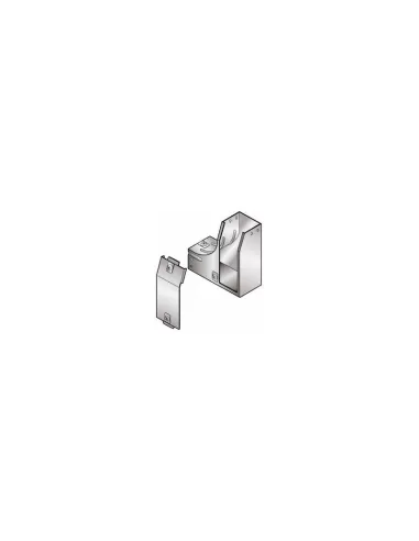 Legrand 31afc075x p31 linke Steigungskurvenvariante der 75x75-Edelstahlplatte