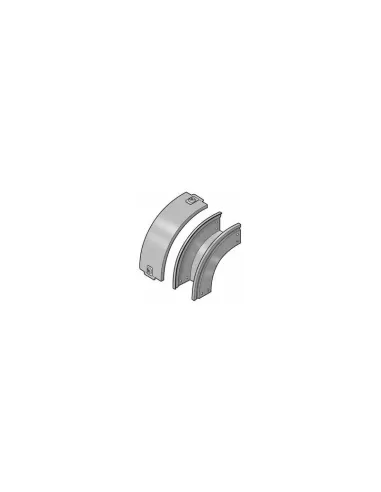 Legrand 31apc400z p31 descent curve 90° 400x75 galvanized