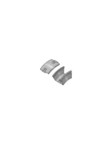 Legrand 31arc100z p31 30° 100x75 galvanized down bend