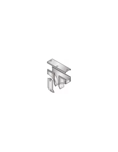 Legrand 31axc150x p31 t Abzweigvariante Plan 150x75 Edelstahl