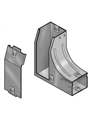 Legrand 31agc150z p31-right curve var rising floor 150x75 z