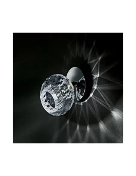 Aureliano toso-sunlight p-pl lámpara de pared/techo orient d 10cm g9 60w difusor en cristal tallado