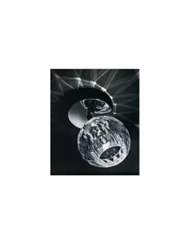 Aureliano toso-sunlight p-pl applique murale/plafond orient d 10cm g9 60w diffuseur en cristal taillé