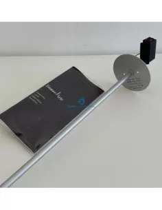 Fontana arte 3023/1g wall lamp nobi 78cm 150w r7s grey with lamp 2