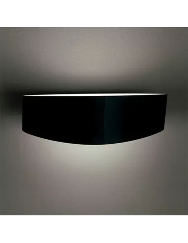 Applique murale halogène Leucos 0526112, LED G9 60W, noire