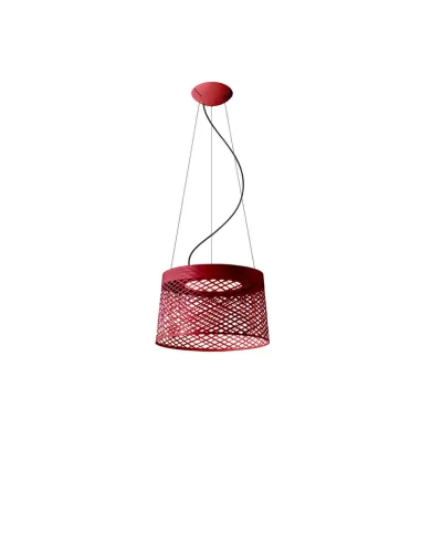 Foscarini 290007-65 Twiggy Grid Aufhängung karminrot
