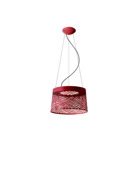 Foscarini 290007-65 twiggy grid carmine suspension