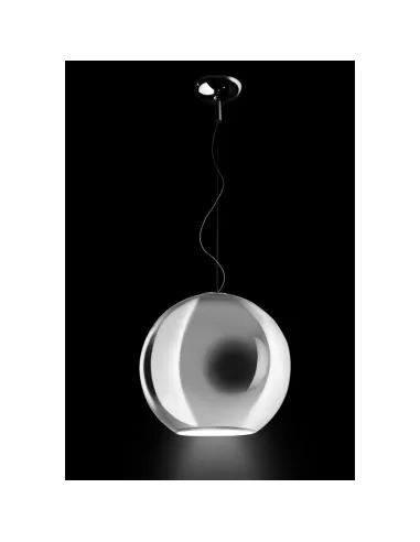 Ampoule Fontana arte 3644/0cr diam 20x19 chromée 1x40w e14 par 16